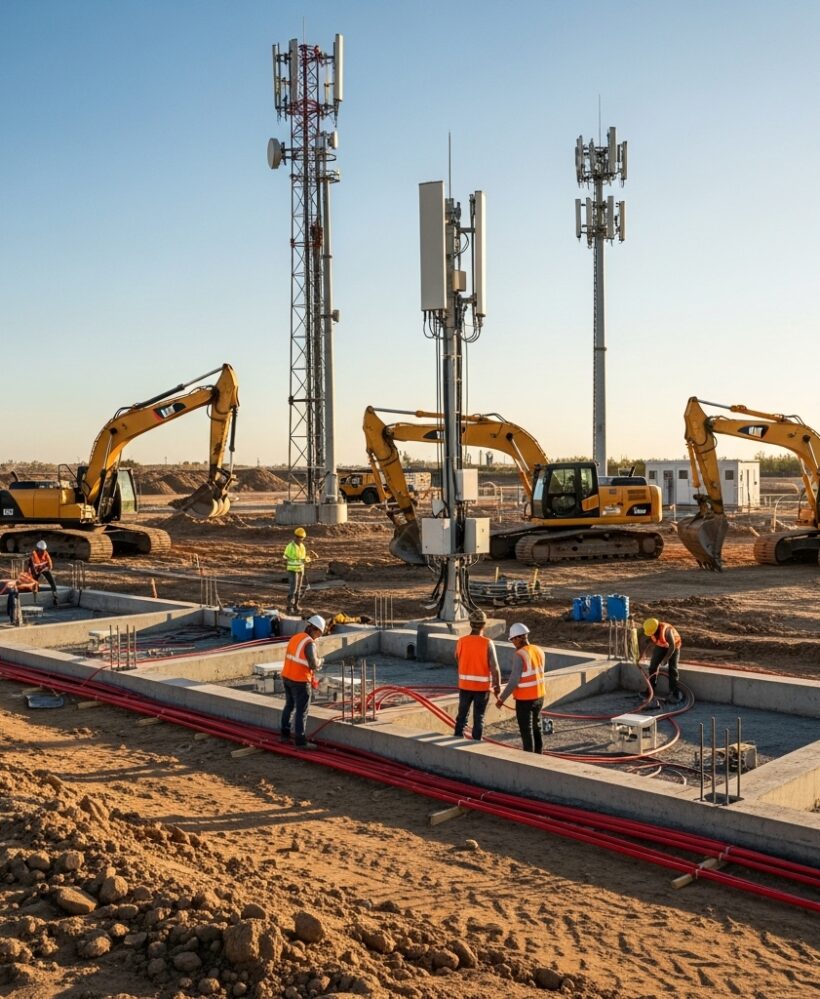 Obras civiles para infraestructuras TIC